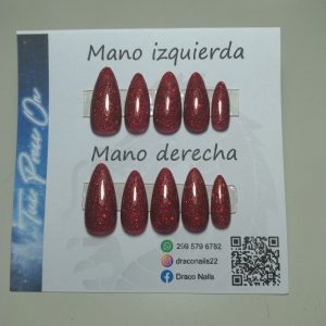 M - Rojo fuego