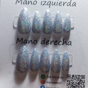 M - Holografico plata